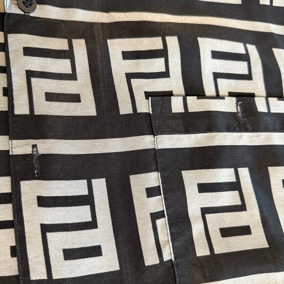 The Funktion Wear Men's Button Down Short Sleeve Shirt XL Classic Soft Hipster - Picture 7 of 11